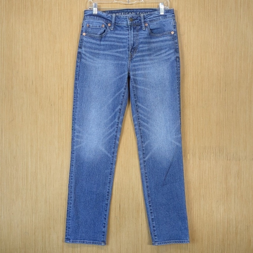 American Eagle Outfitters Men Original Straight Jeans Medium Wash Size 30x32‎